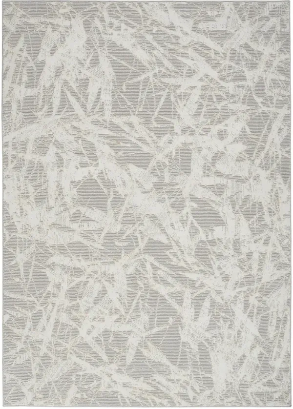 CK950 Rush CK956 Gray/Ivory 5'3" x 7'3" Rug