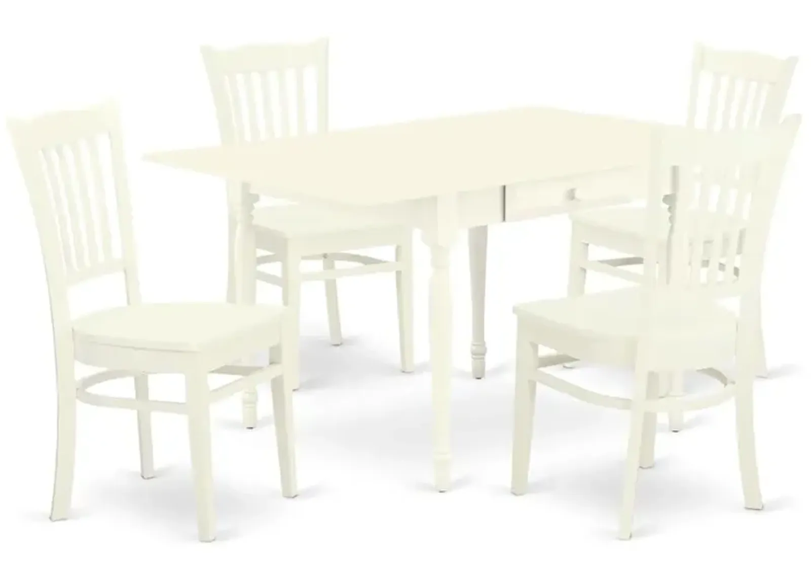 Dining Room Set Linen White