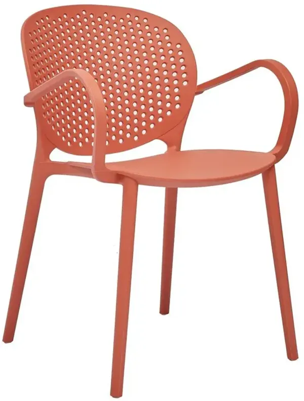 Midcentury Polypropylene Arm Chair, Set Of 4