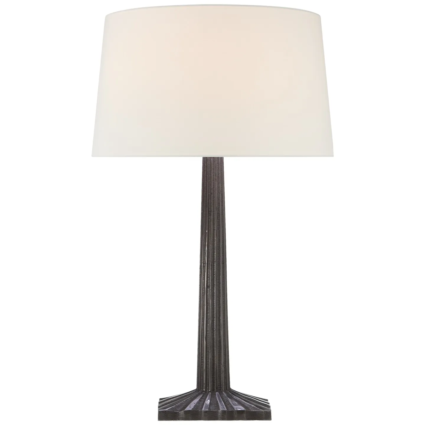 Strie Fluted Column Table Lamp