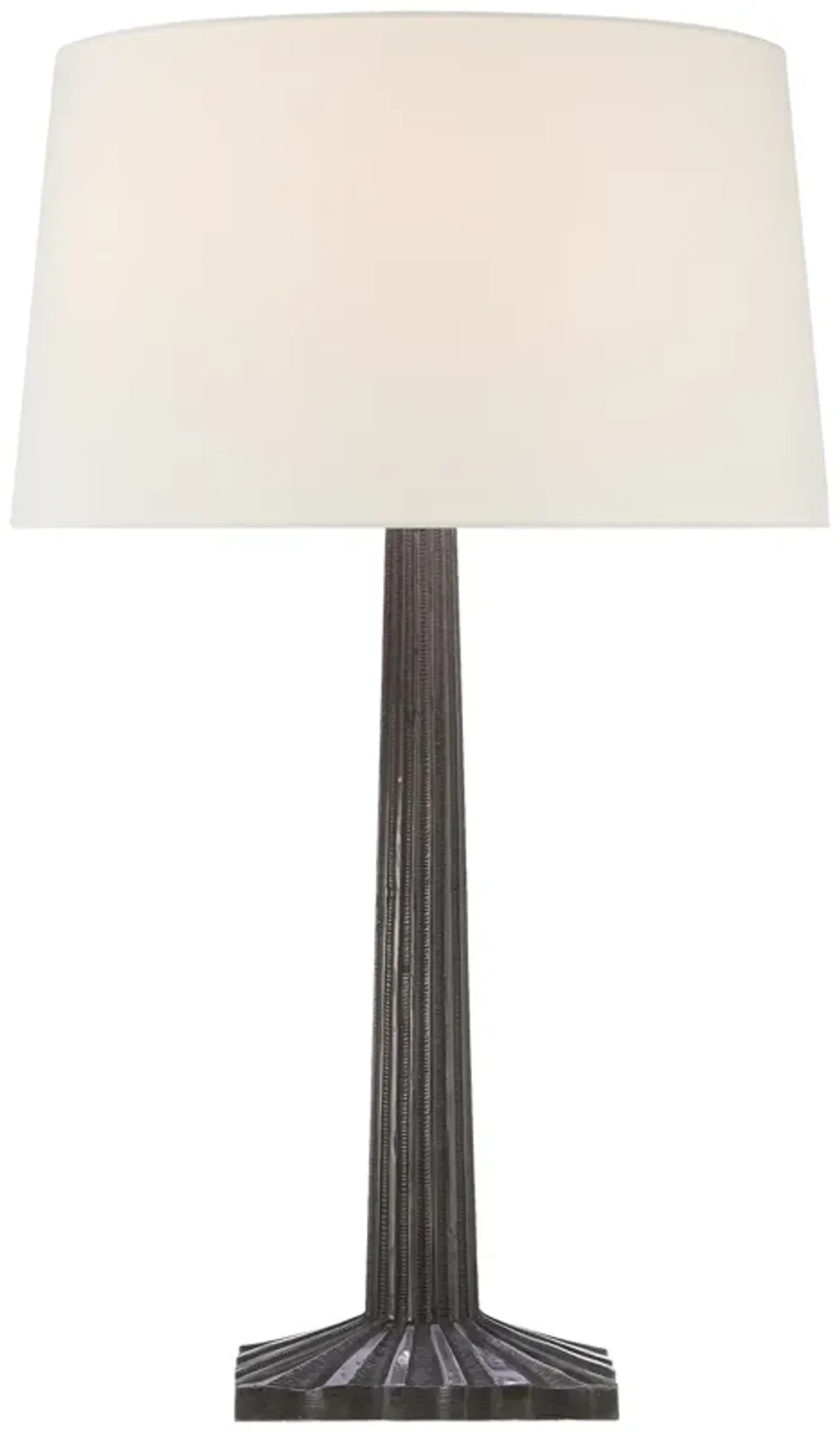 Strie Fluted Column Table Lamp