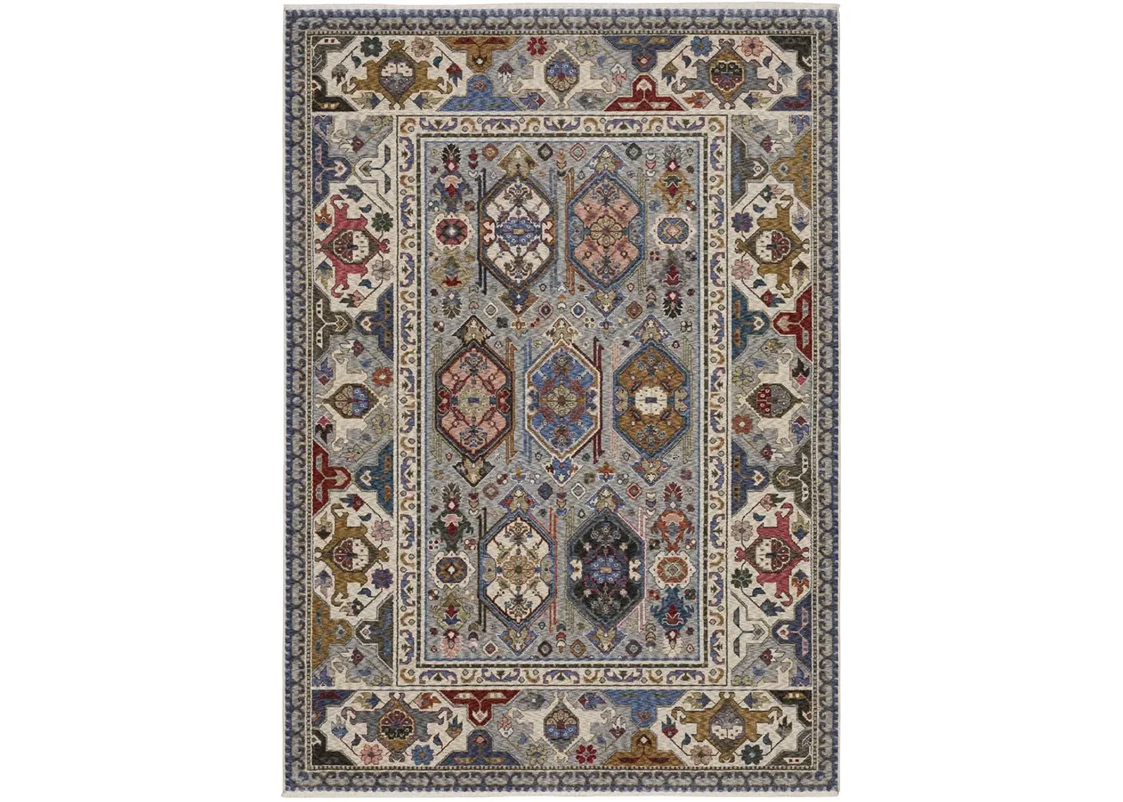 Hastings 2'3" x 7'6" Blue Rug