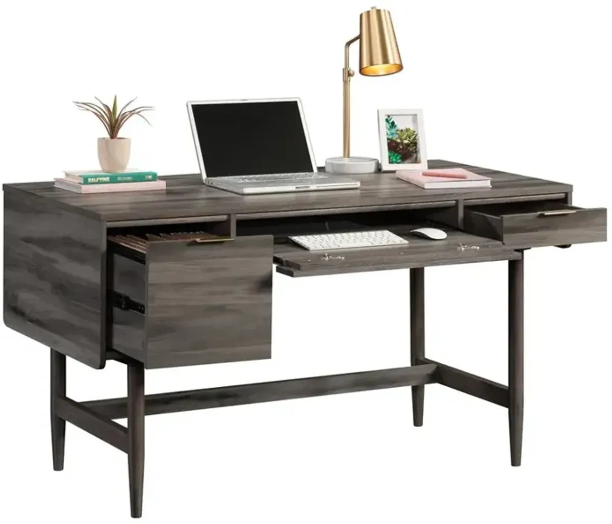 Sauder Clifford Place Desk in Jet Acacia