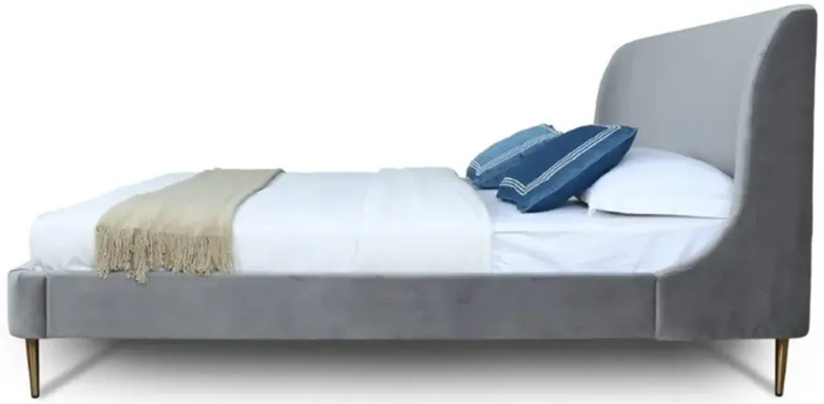 Heather Full Bed in Gray