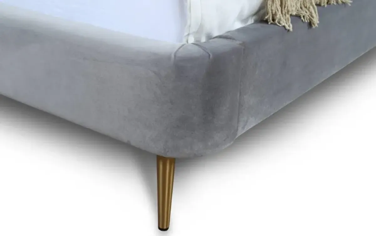 Heather Full Bed in Gray