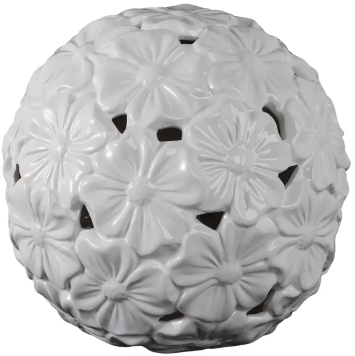 Flower Cut-Out Garden Orb