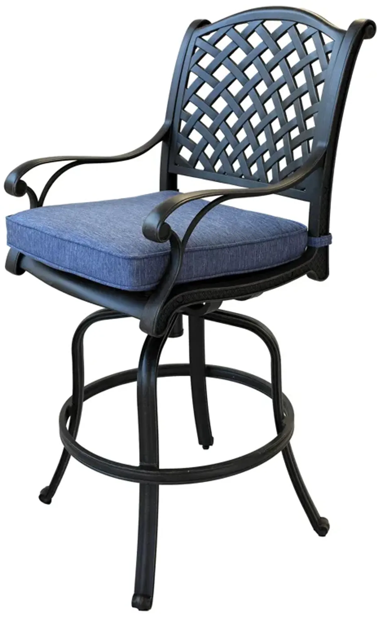 Cast Aluminum Bar Stool