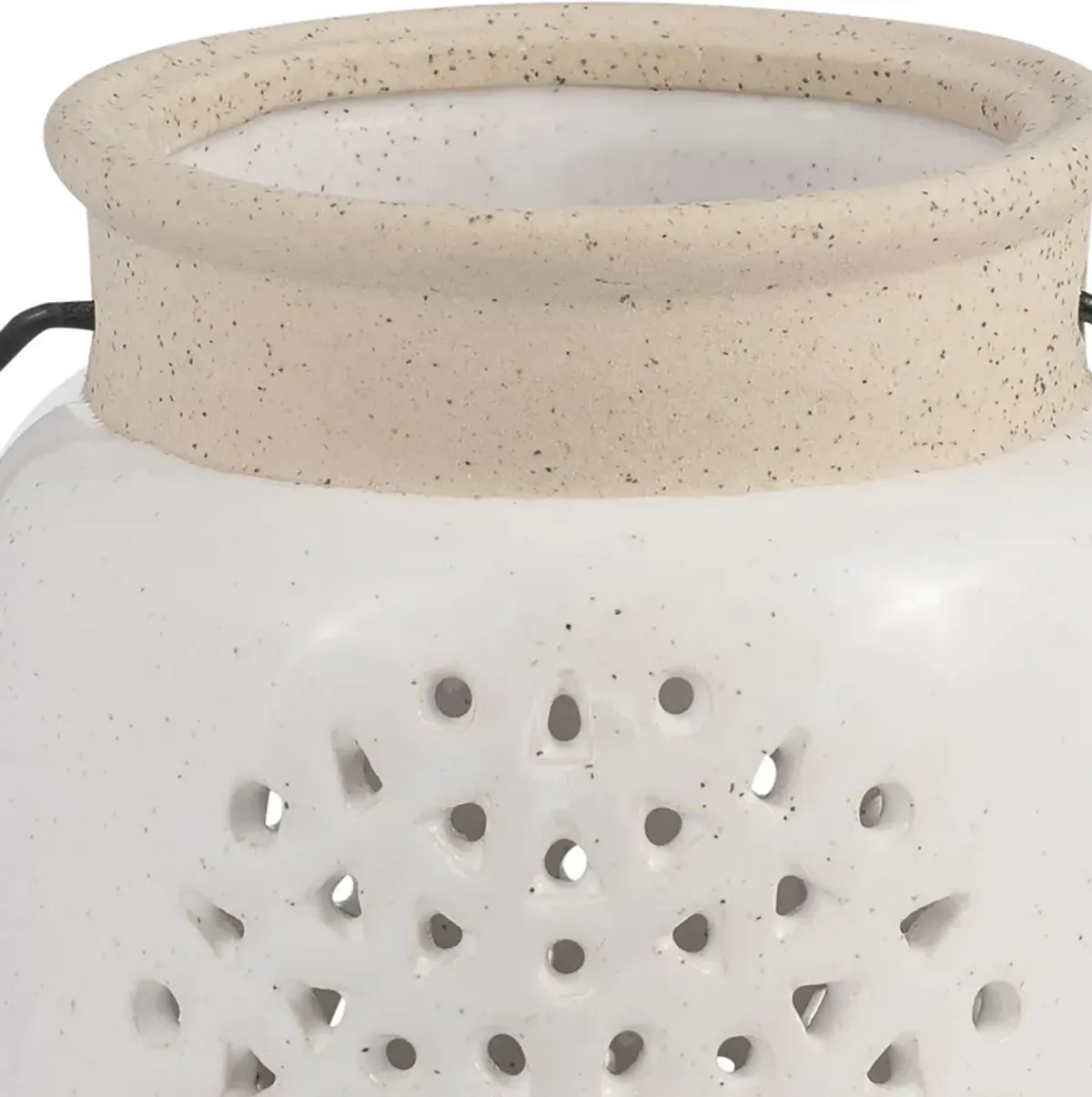 Flower Cut-Out Lantern