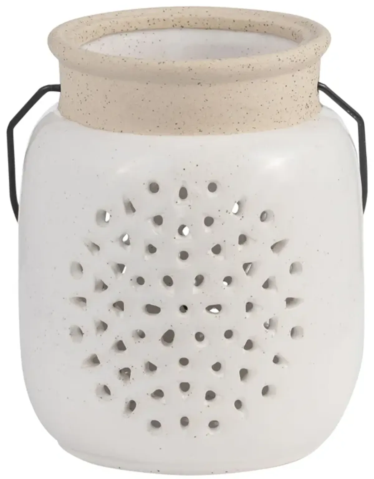 Flower Cut-Out Lantern