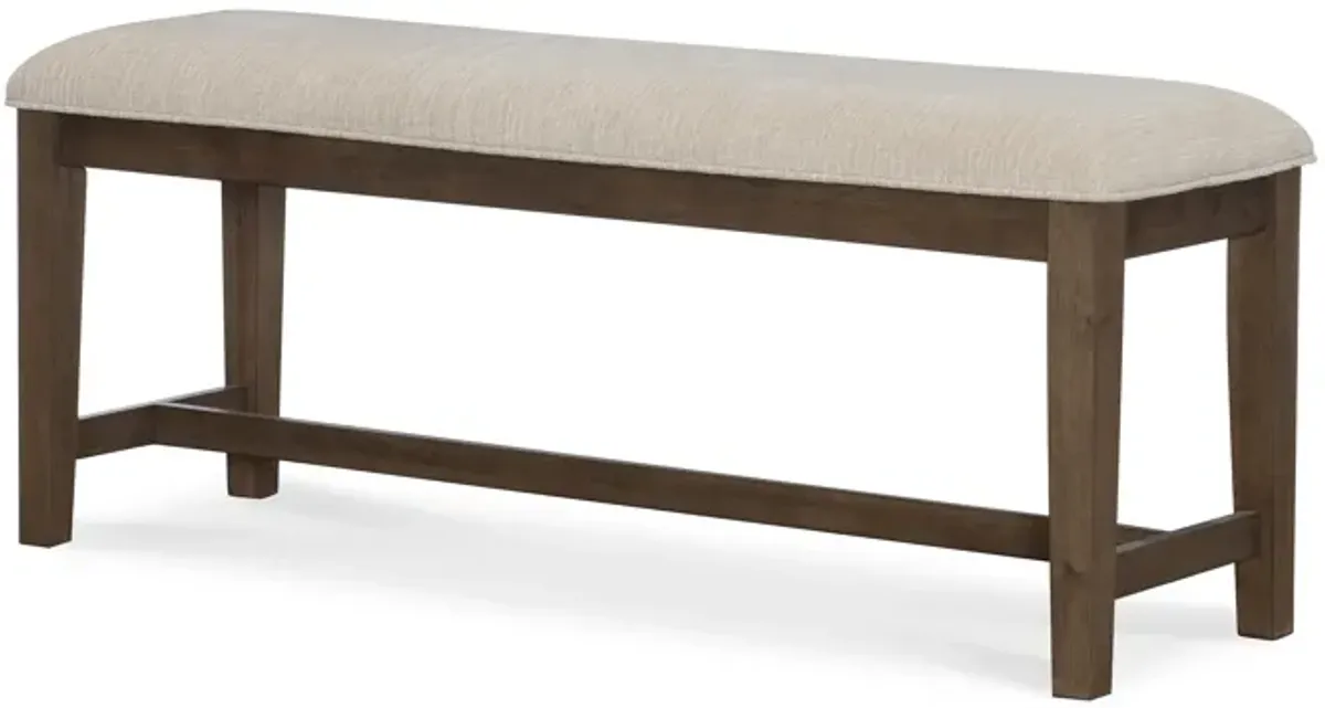 Bluffton Heights Brown Bench