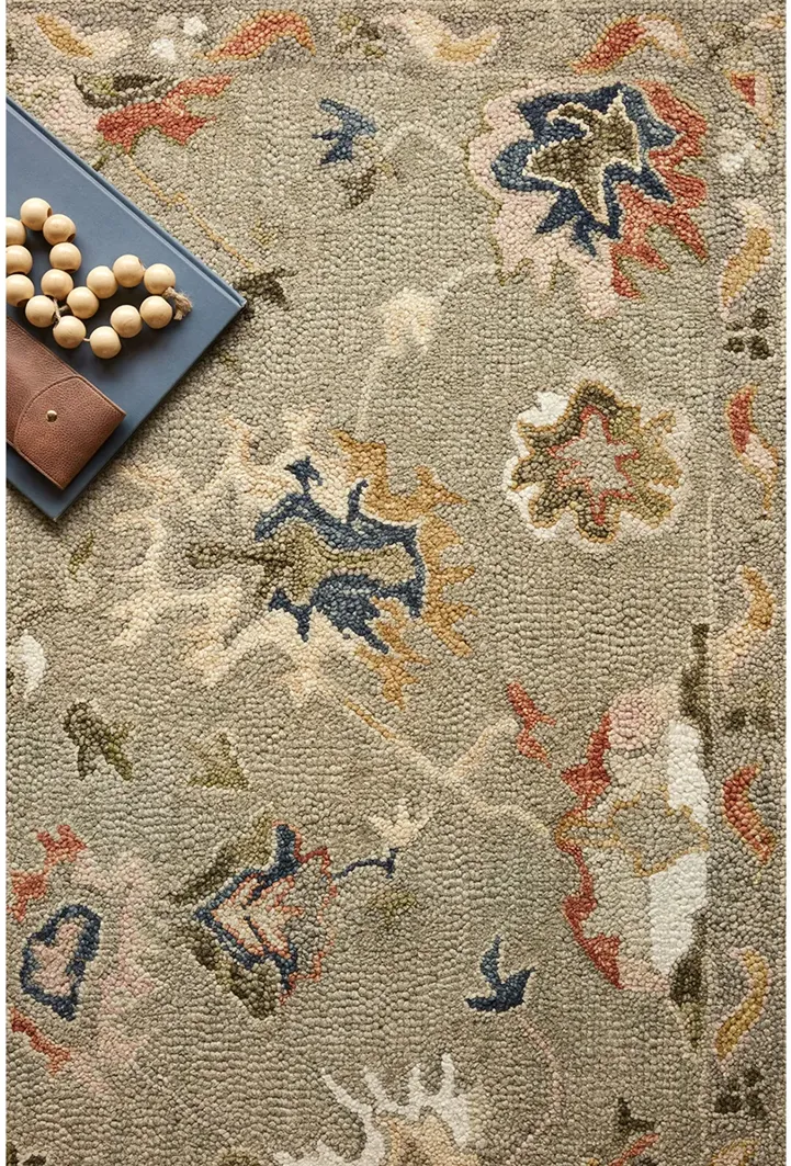 Padma Grey/Multi 9'3" x 13' Rug