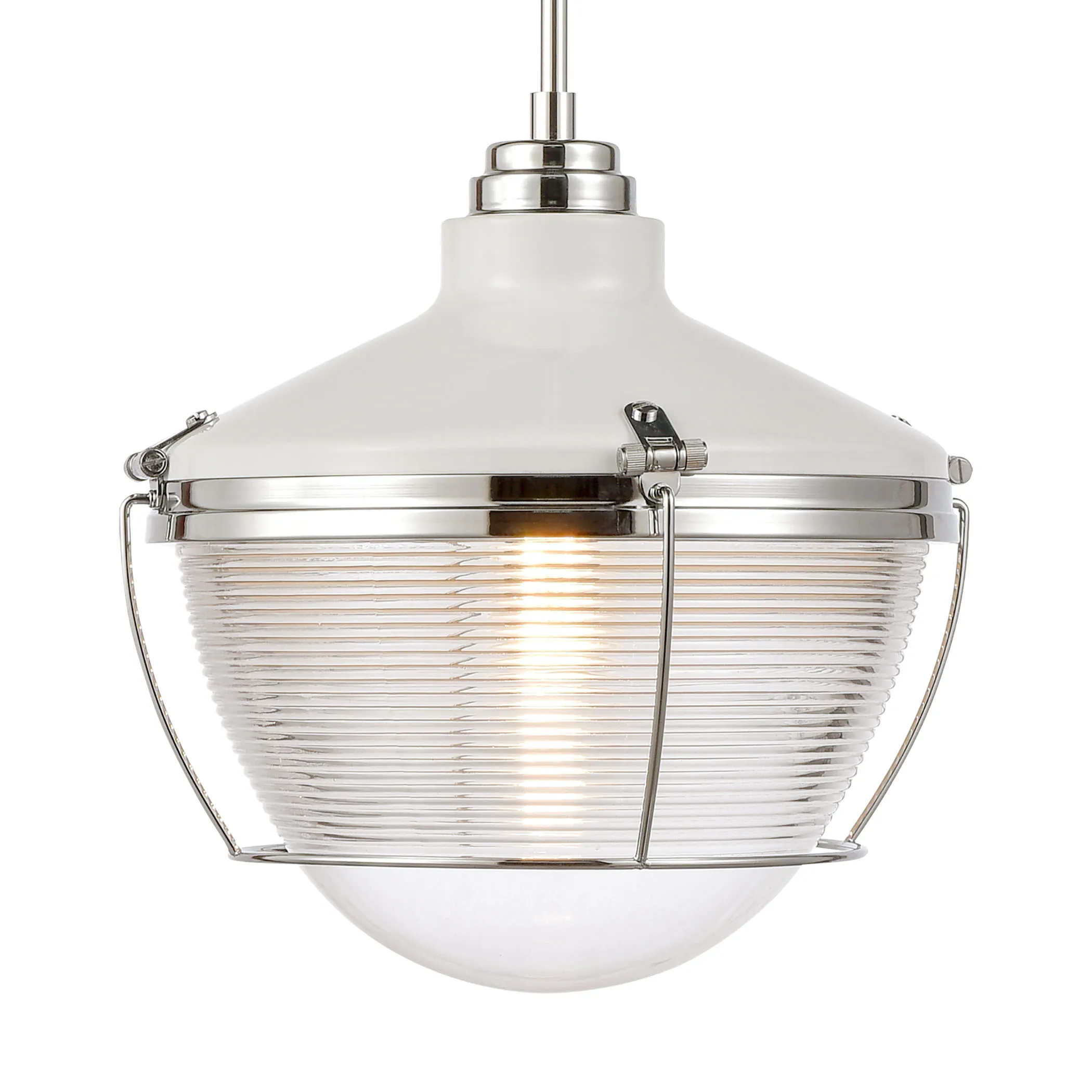 Seaway Passage 14'' Wide 1-Light White Pendant