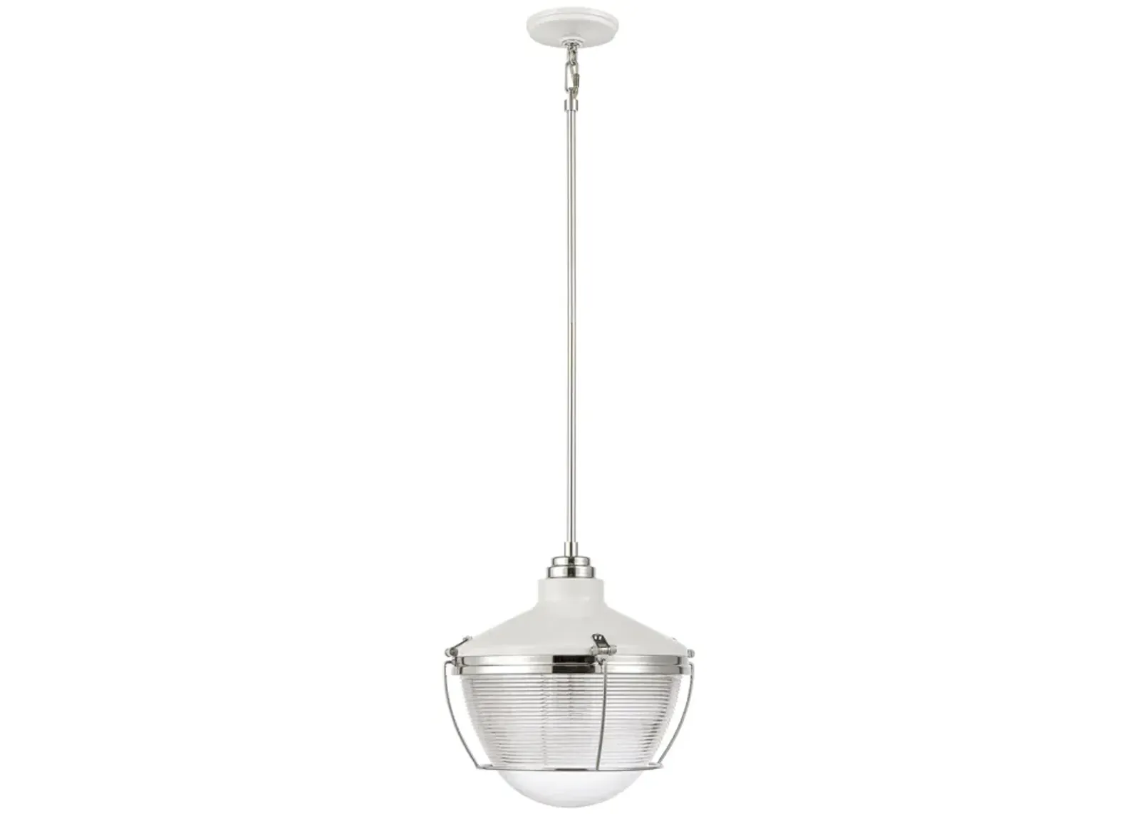 Seaway Passage 14'' Wide 1-Light White Pendant