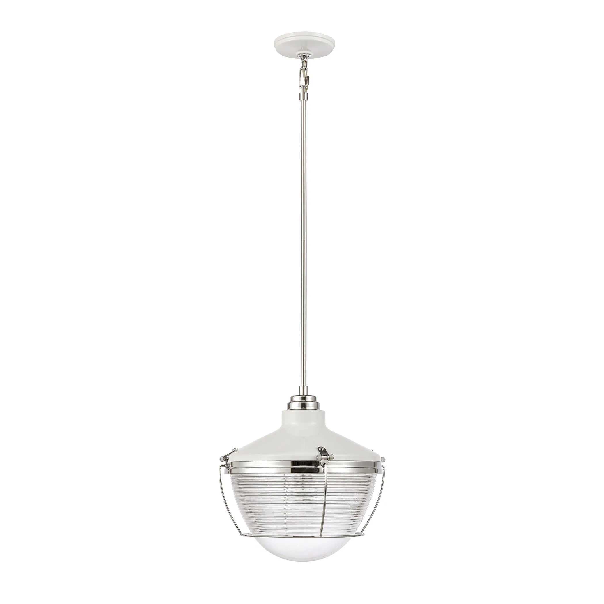 Seaway Passage 14'' Wide 1-Light White Pendant