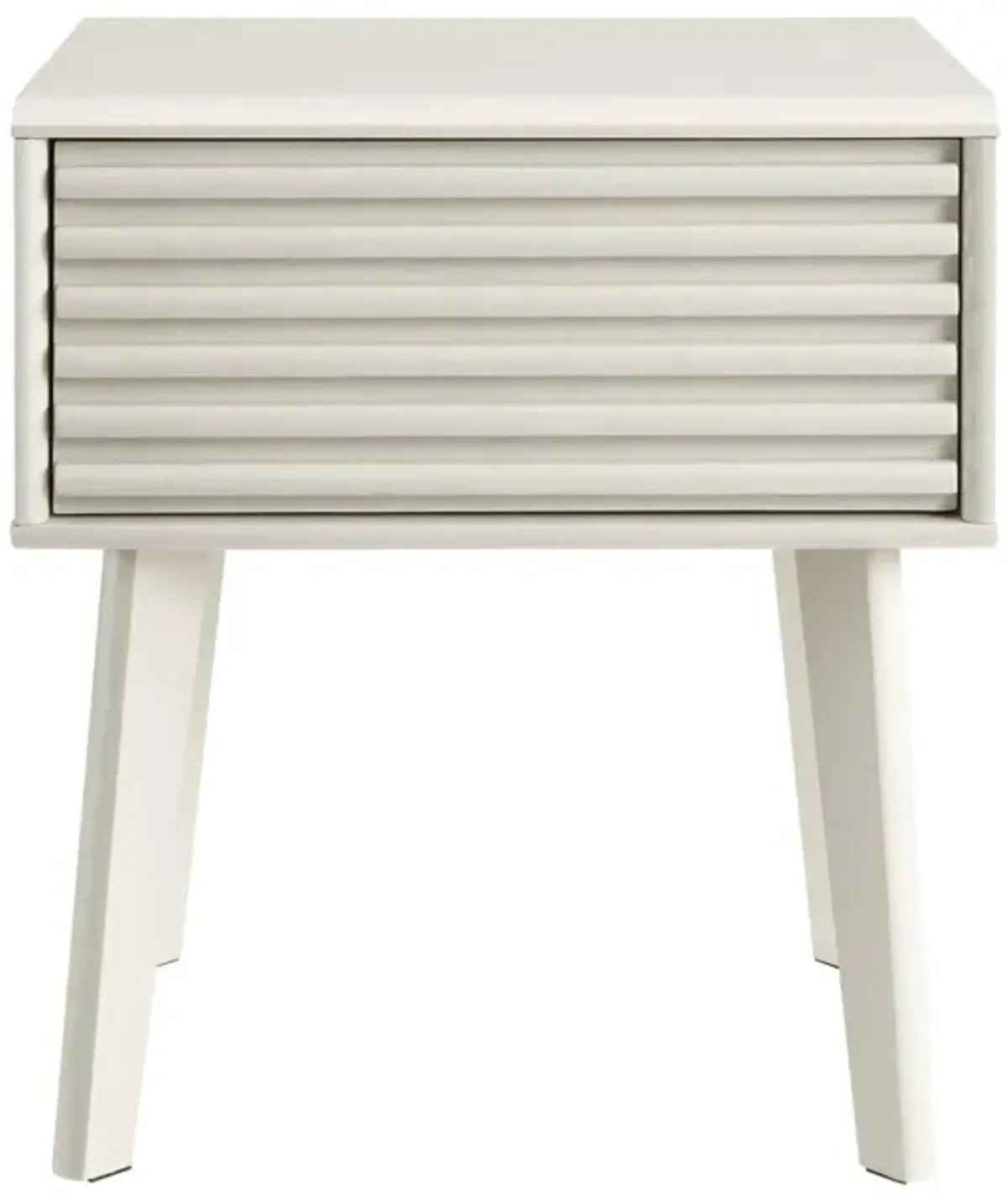 Modway Render Mid-Century Modern, End Table, White