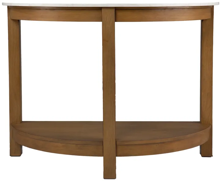 Chandlen Demilune Console Table