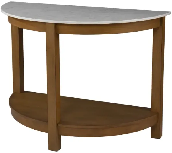 Chandlen Demilune Console Table