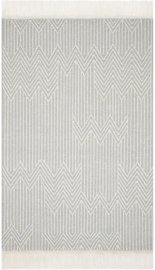 Newton NET02 Lt Grey/Ivory 2'3" x 3'9" Rug