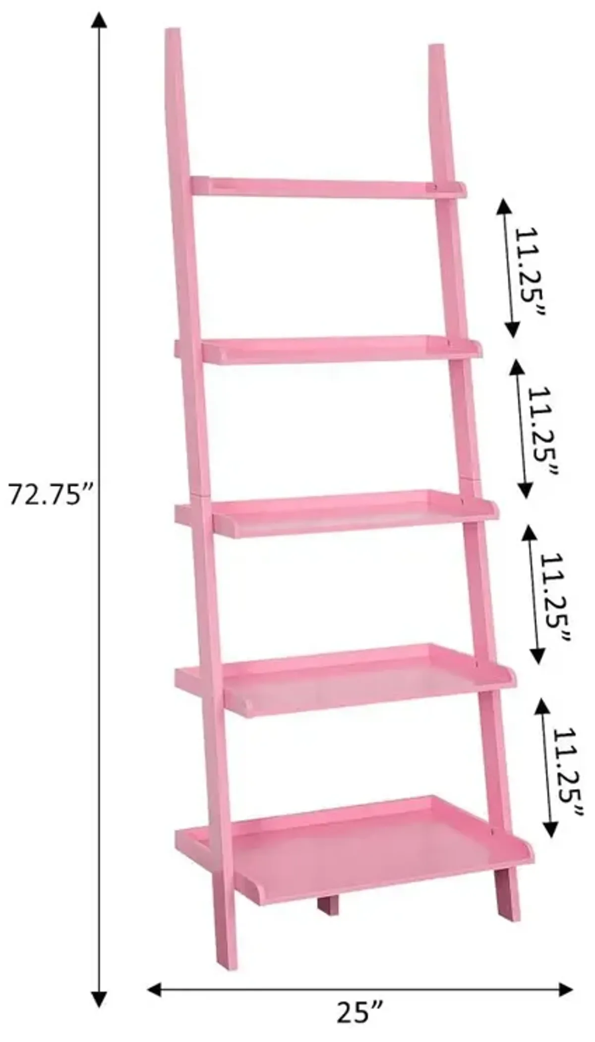 Convience Concept, Inc. American Heritage Bookshelf Ladder