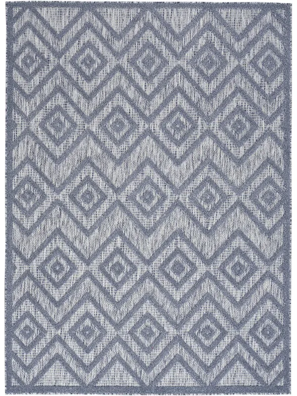 Versatile NRV01 Denim/Blue 4' x 6' Rug