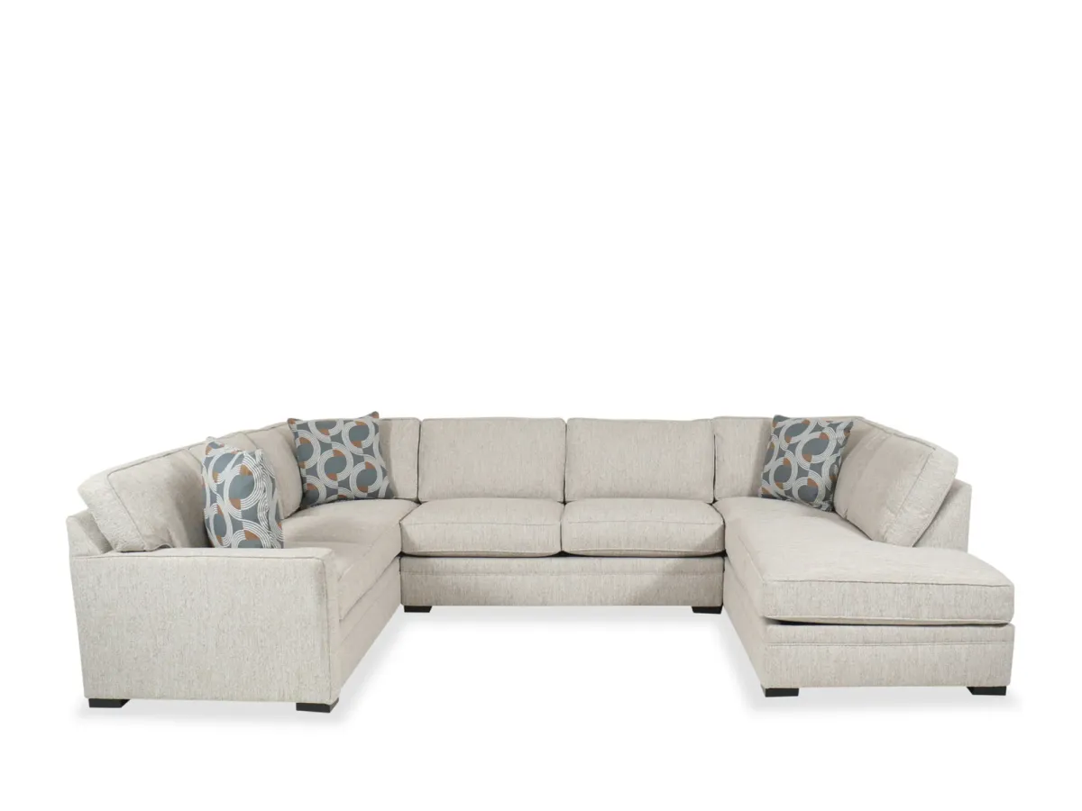 Jonathan Louis International |Jlo Juno "choices"|Juno 3pc Sectional|Fab, Stationary Sectional