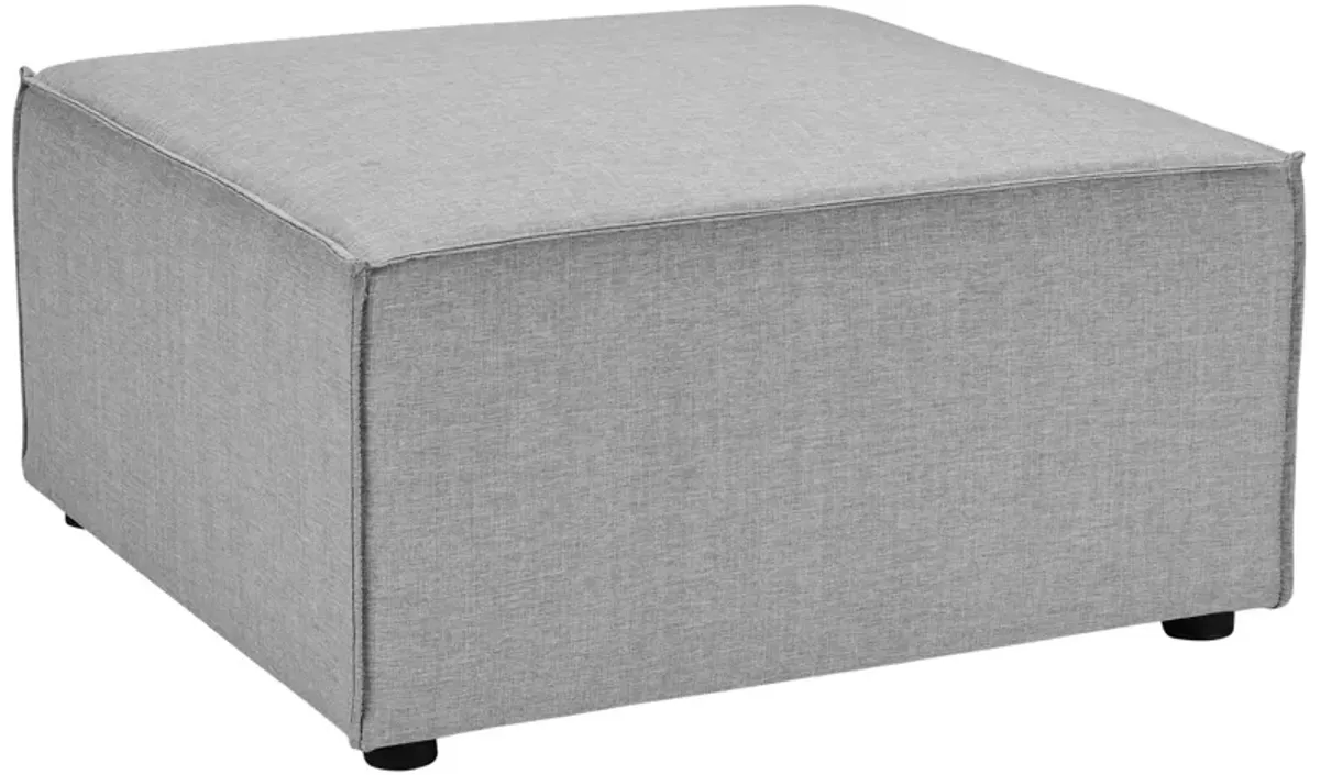 Modway - Saybrook Outdoor Patio Upholstered Loveseat and Ottoman Set