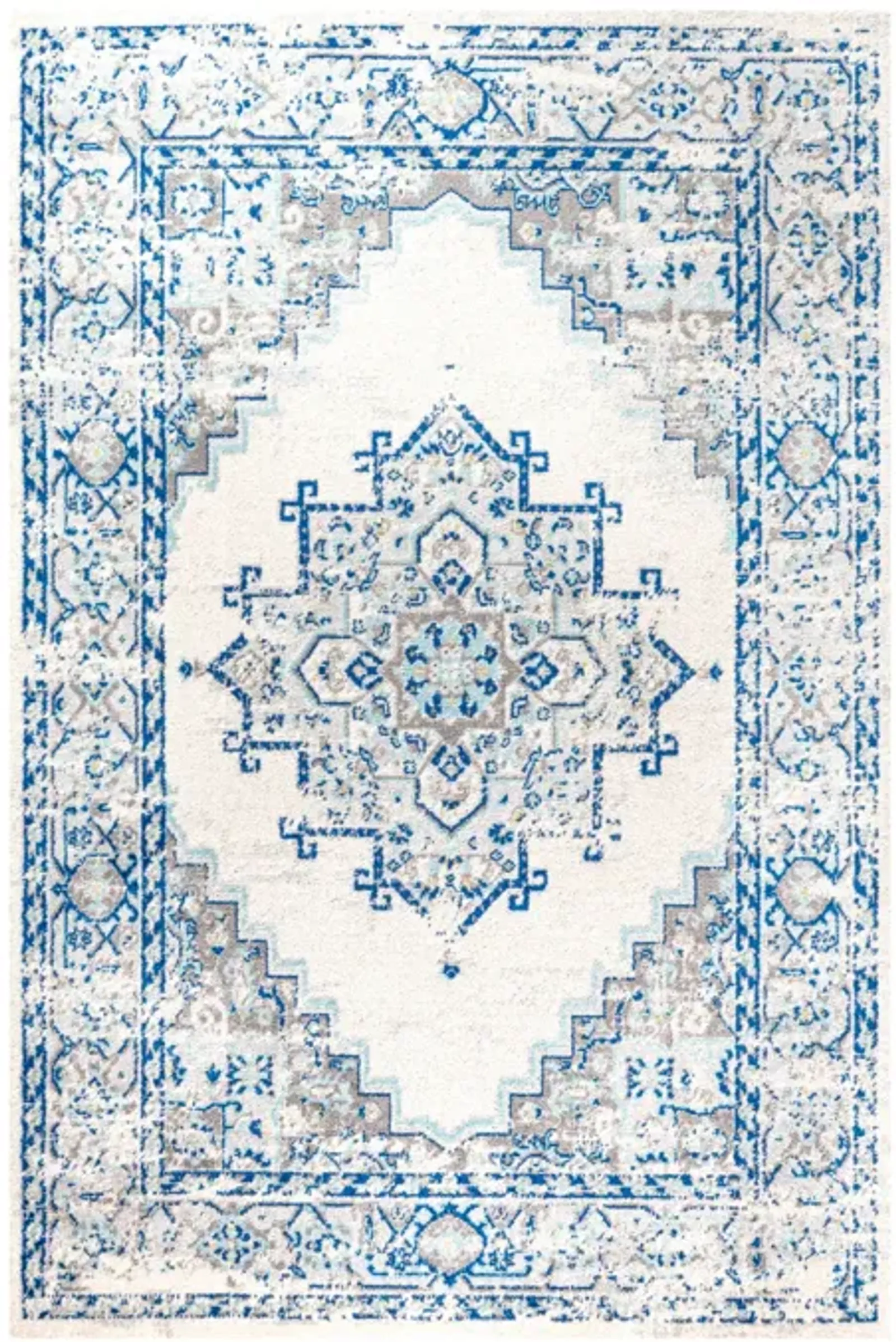 Inigo Cottage Medallion Area Rug