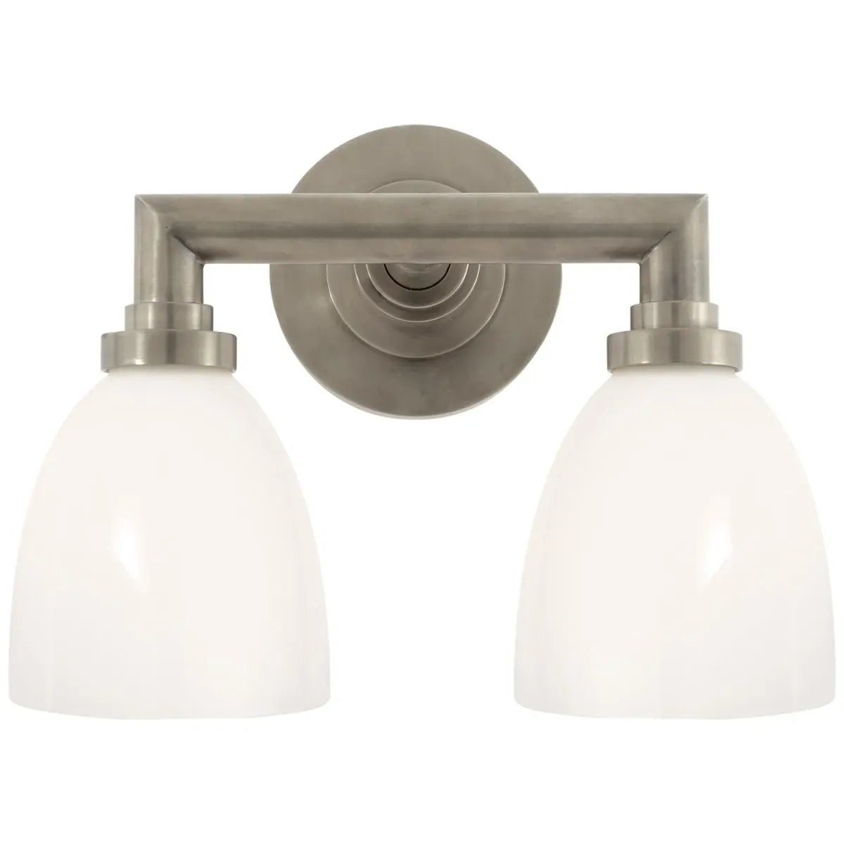 Wilton Triple Bath Light in Antique Nickel