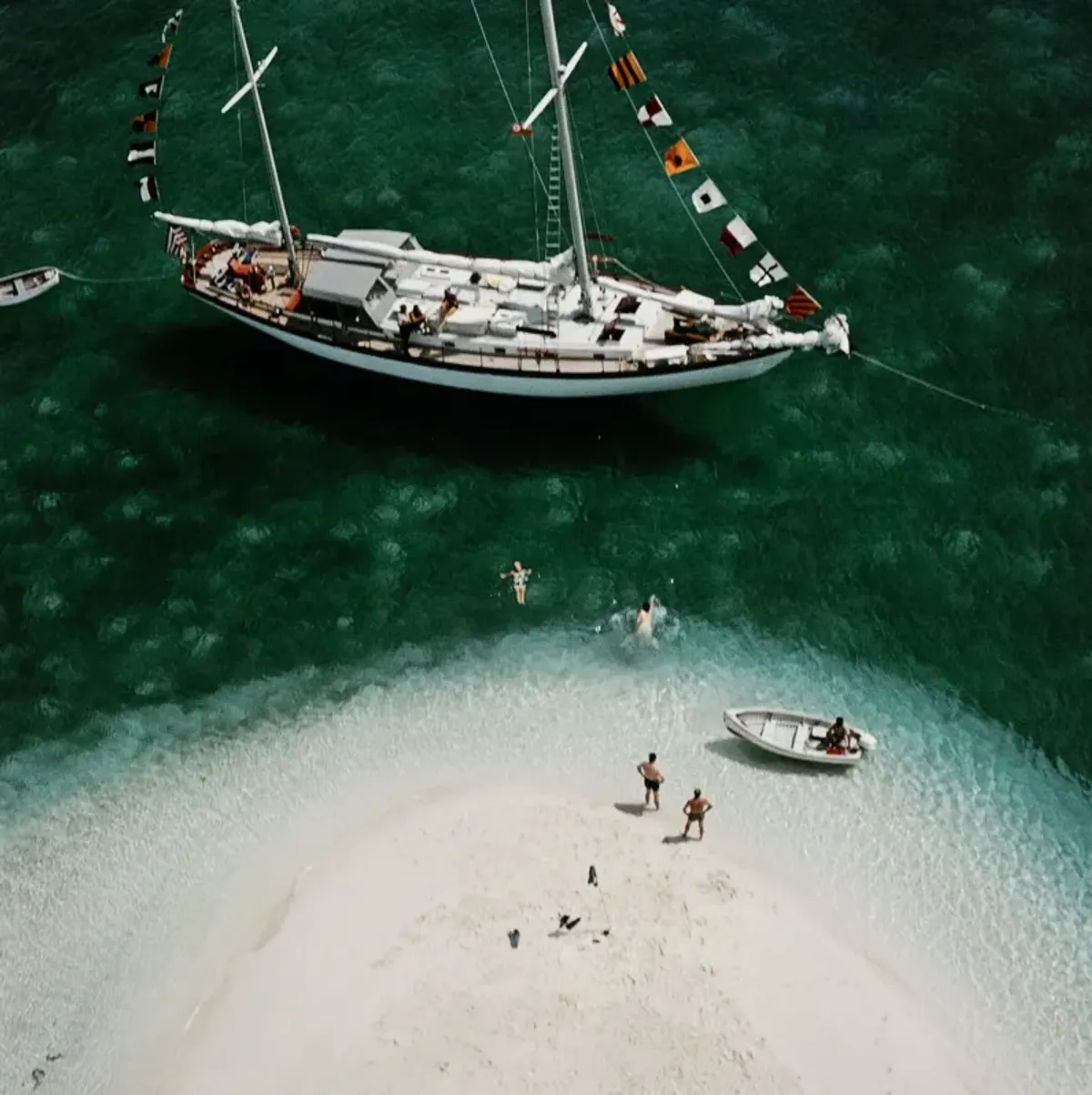 Charter Ketch by Slim Aarons