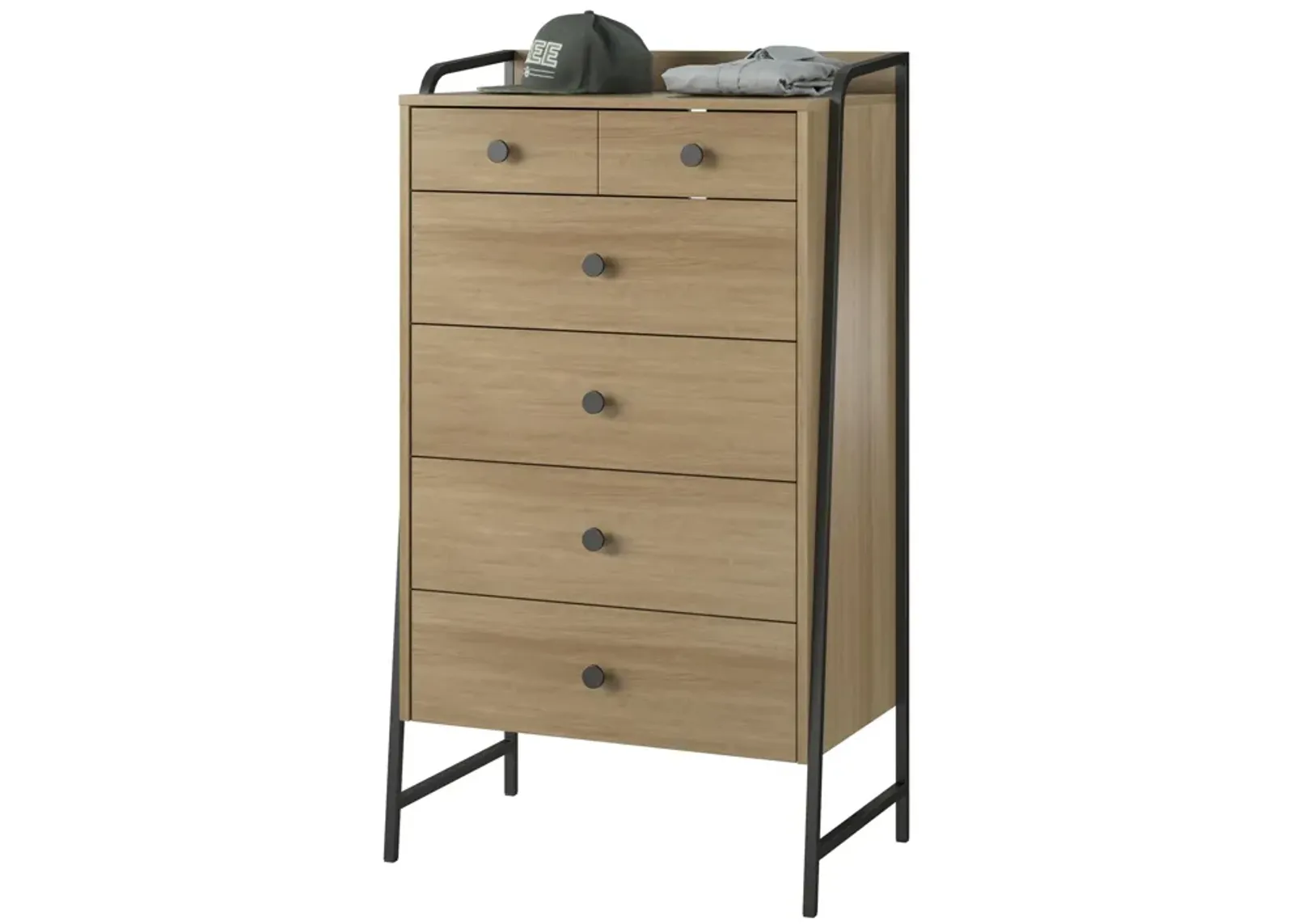 Bushwick Tall 5 Drawer Dresser