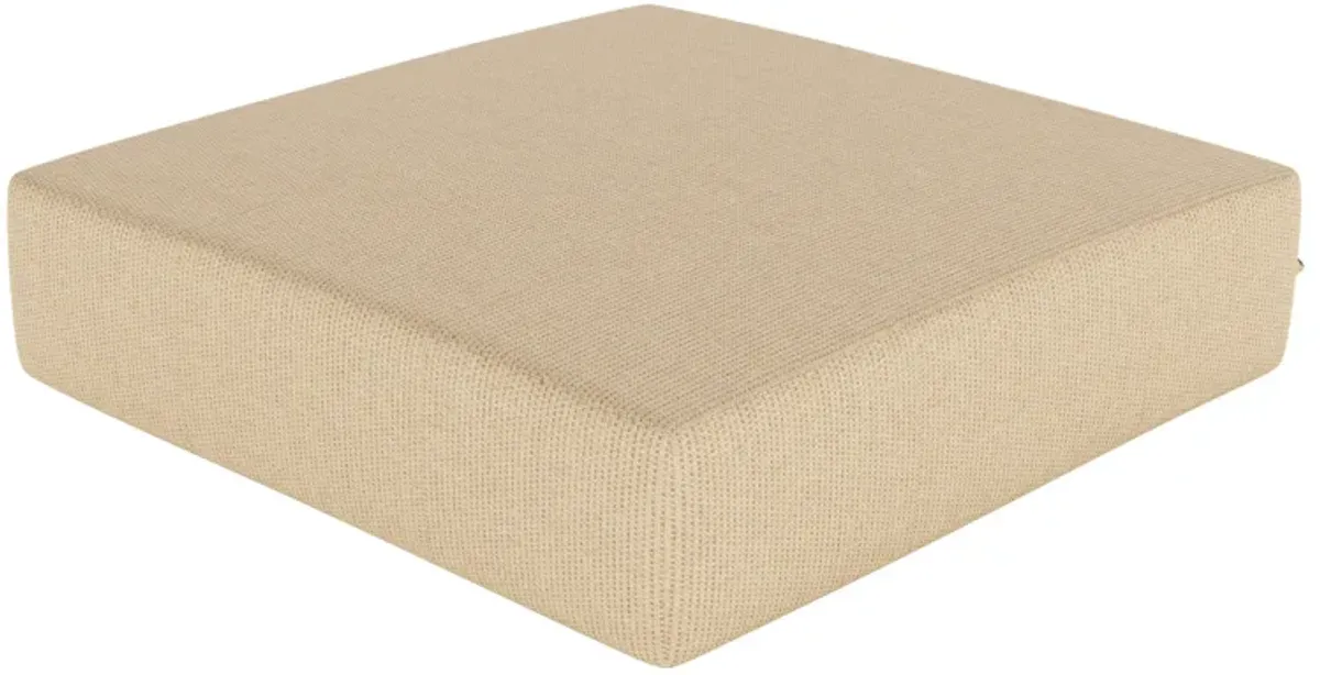 Forever Patio Sunbrella Spectrum Sand Tan/Beige 22 x 22 x 5 Ottoman Cushion