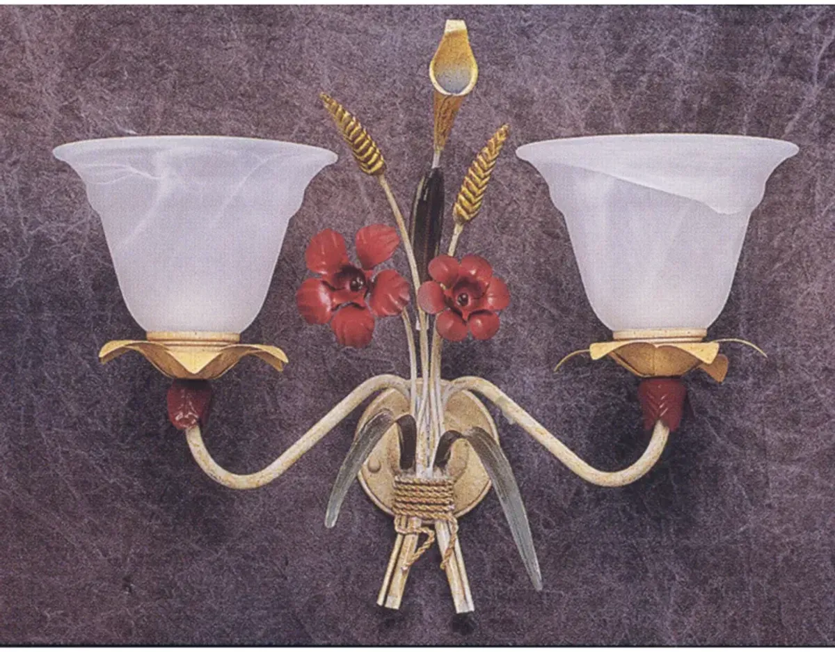 Blossom Pasture 2-Light Sconce