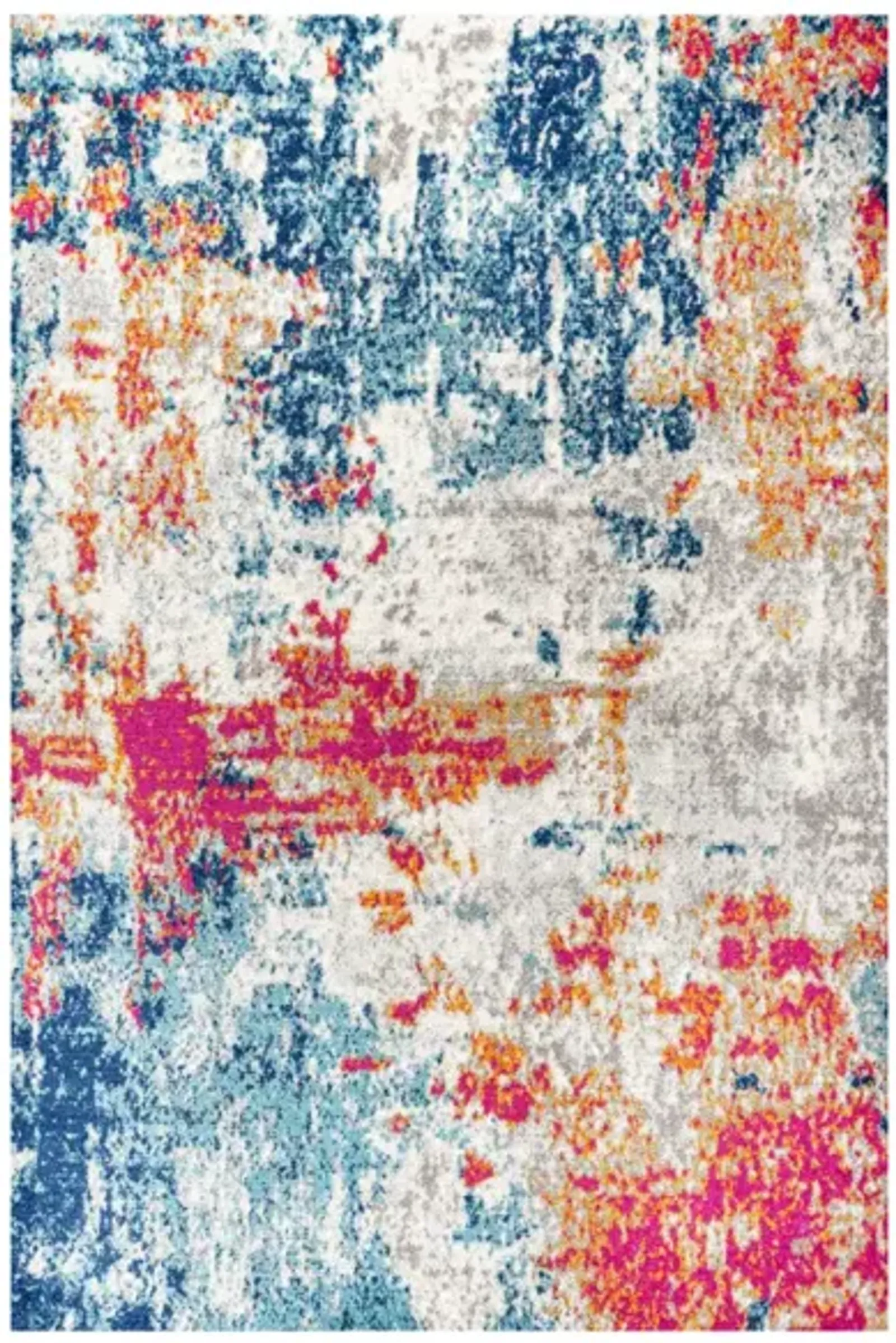 Sunset Modern Abstract Area Rug