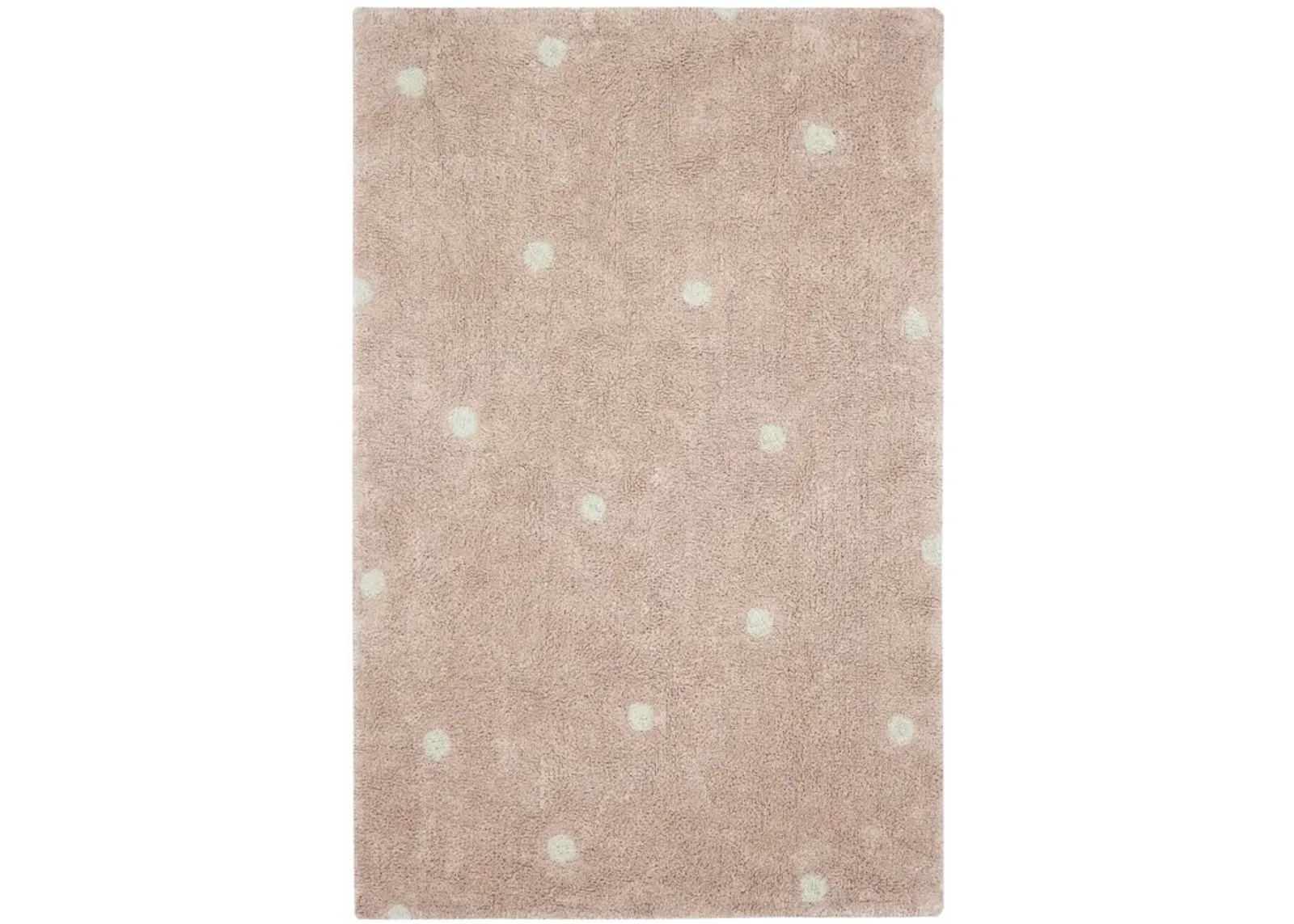 Washable rug Mini Dot  Rose