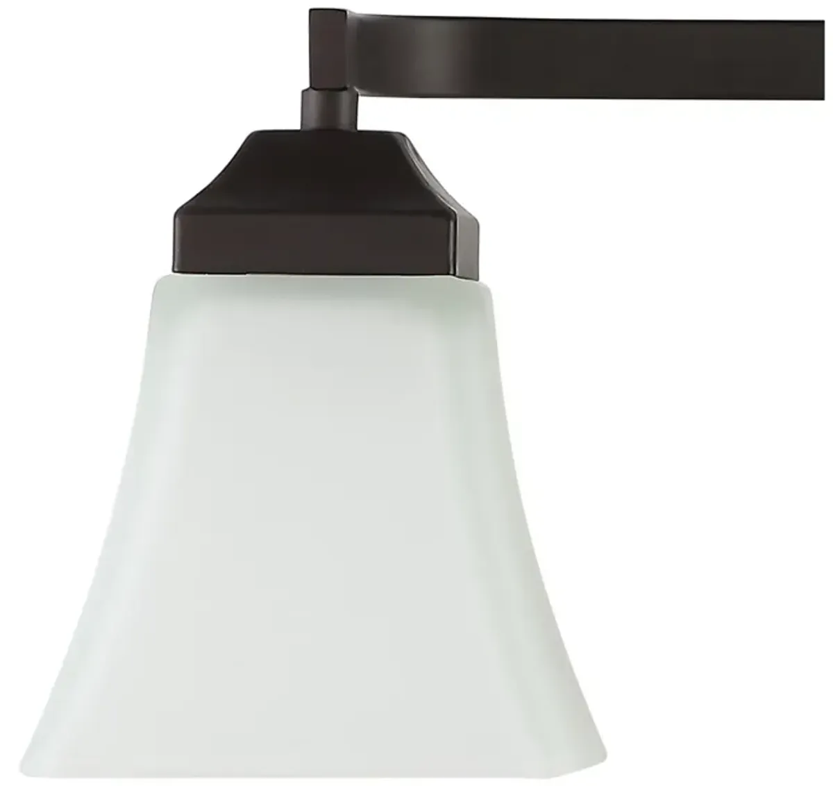 Staunton Iron/Glass Modern Cottage LED Vanity Light