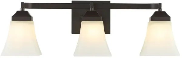 Staunton Iron/Glass Modern Cottage LED Vanity Light
