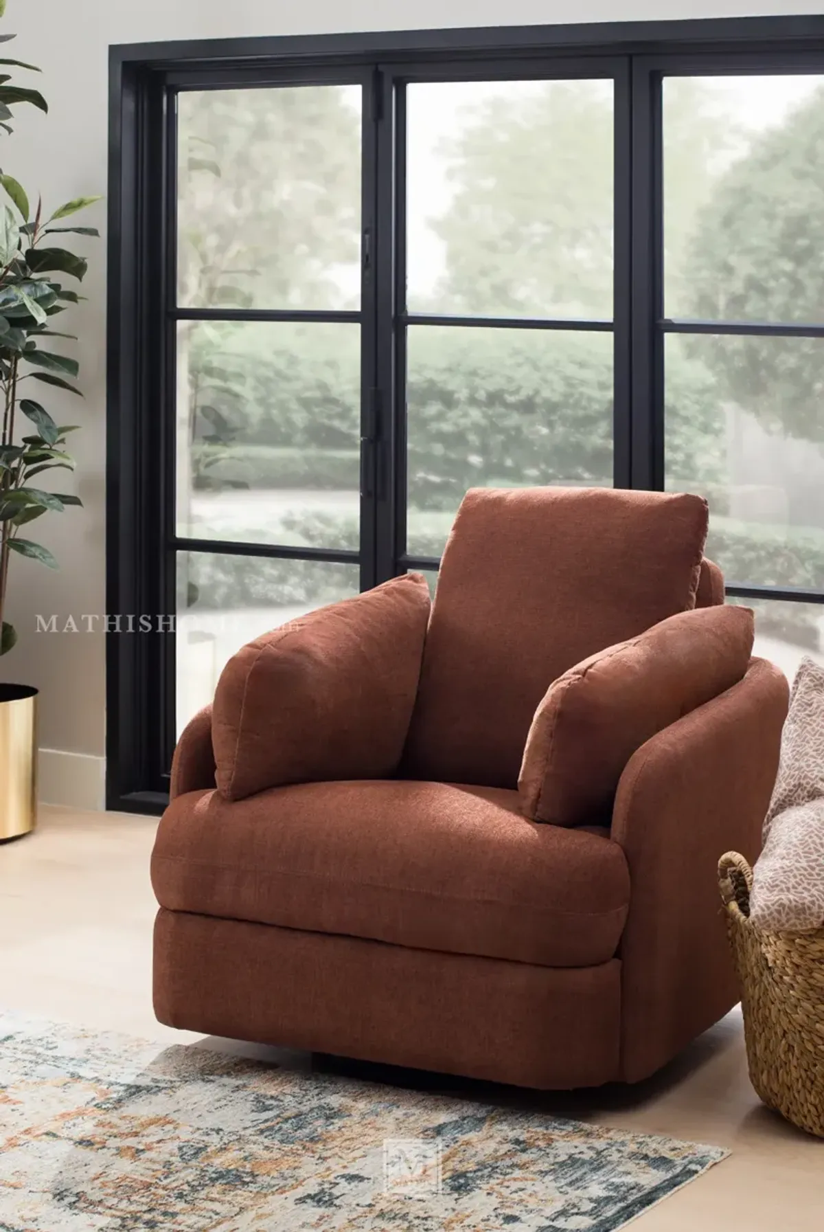 Modmax Manual Swivel Glider Recliner