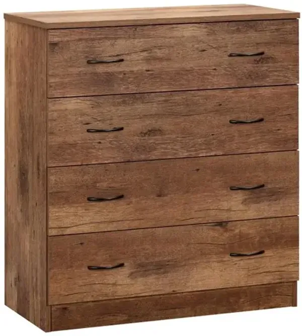 Four Drawer Chest in Mountain Oak