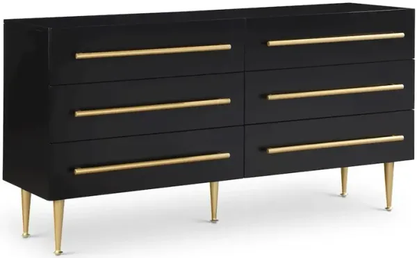 Meridian Furniture Marisol Black Dresser