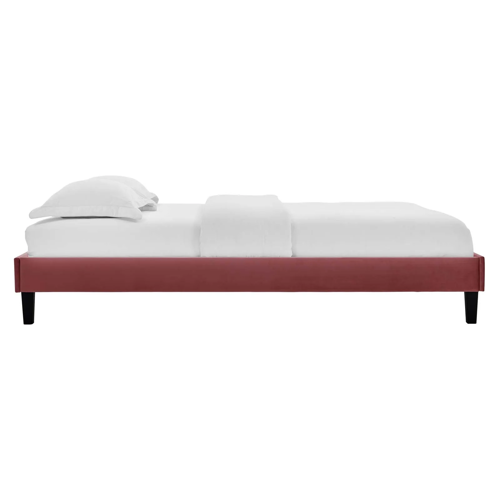 Modway - Reign Queen Performance Velvet Platform Bed Frame