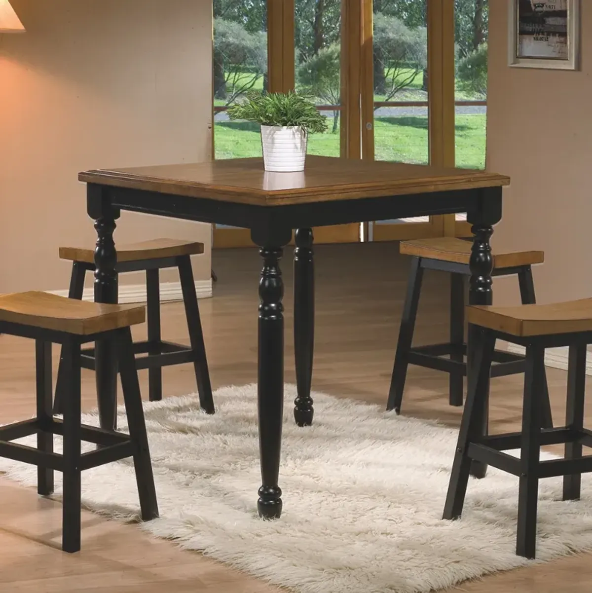 Quails Run Square Tall Table