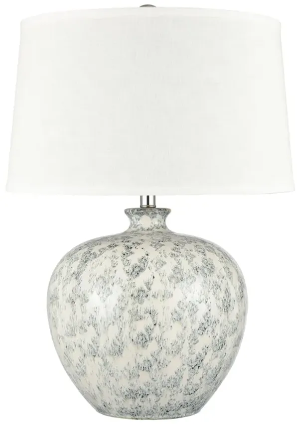 Zoe Table Lamp in White
