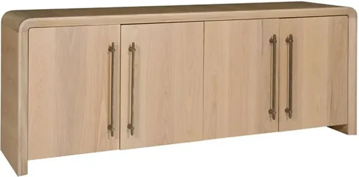 Form Buffet with Wood Doors