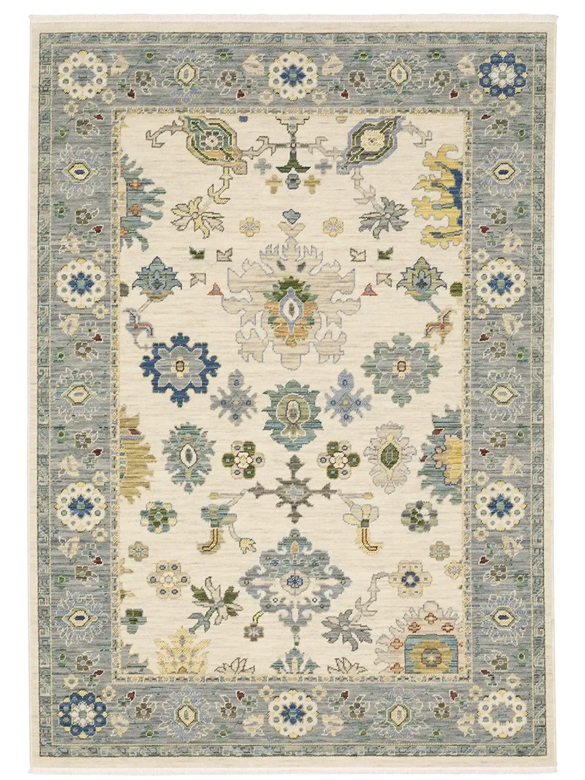 Lucca 9'10" x 12'10" Ivory Rug