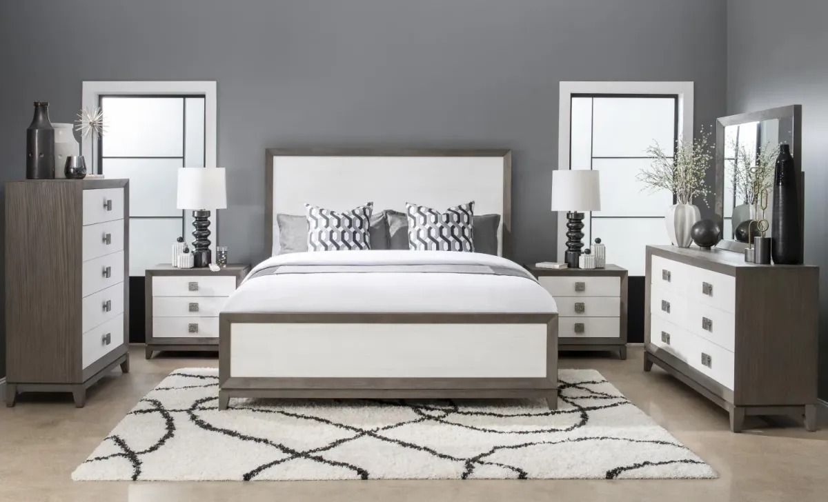 Terra Luna Cal King Panel Bed