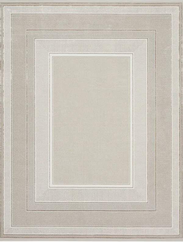 Glitz GLZ07 Ivory 7'10" x 9'10" Rug
