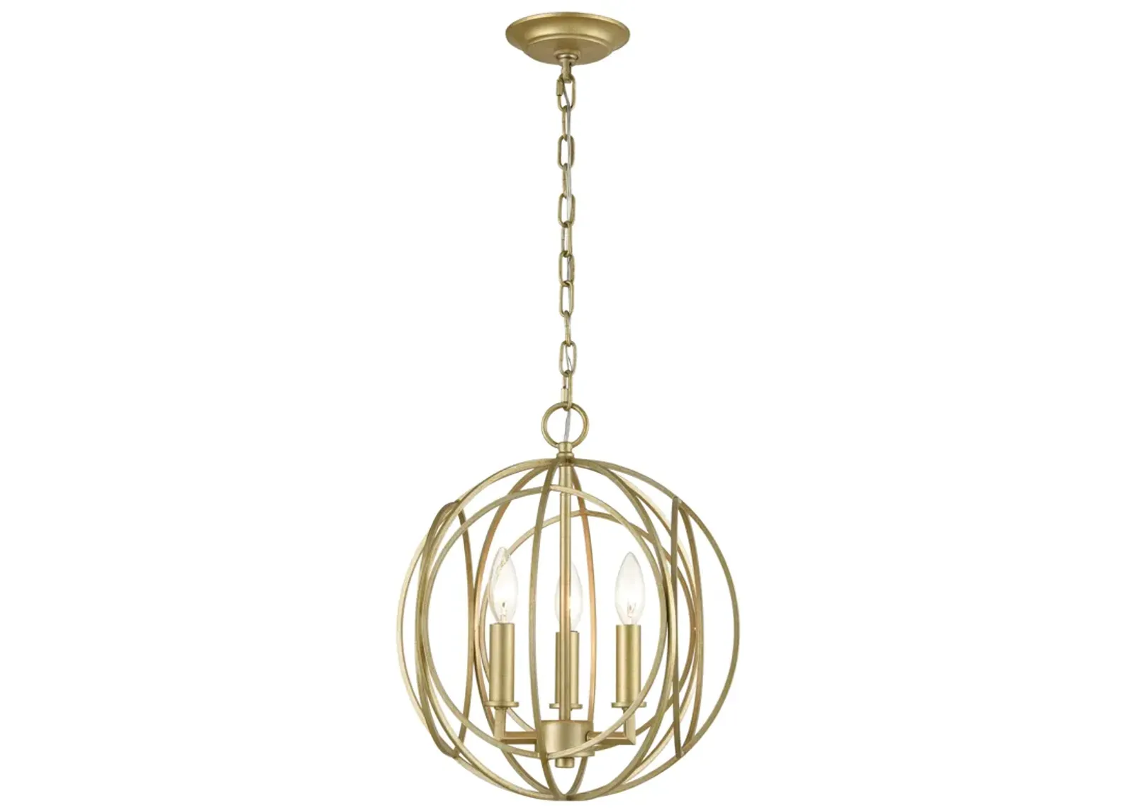 Loughton 14'' Wide 3-Light Chandelier