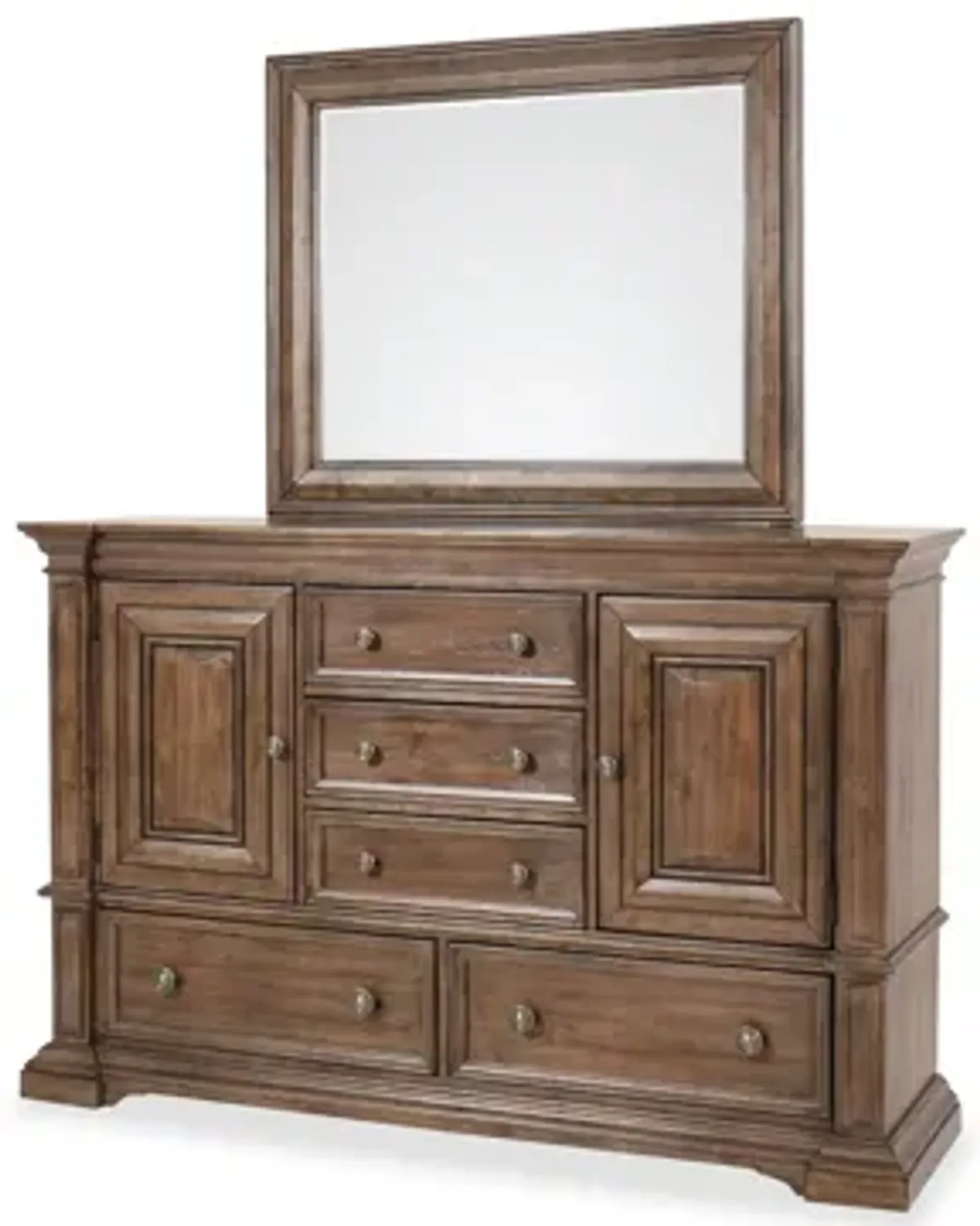 Woodbury Dresser & Mirror