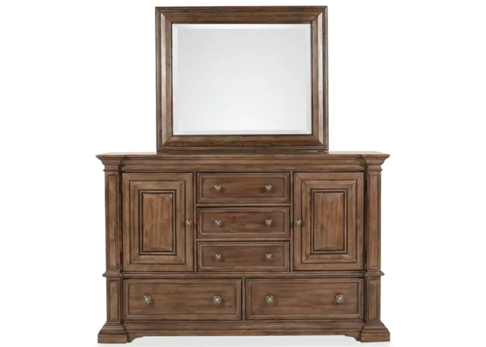 Woodbury Dresser & Mirror