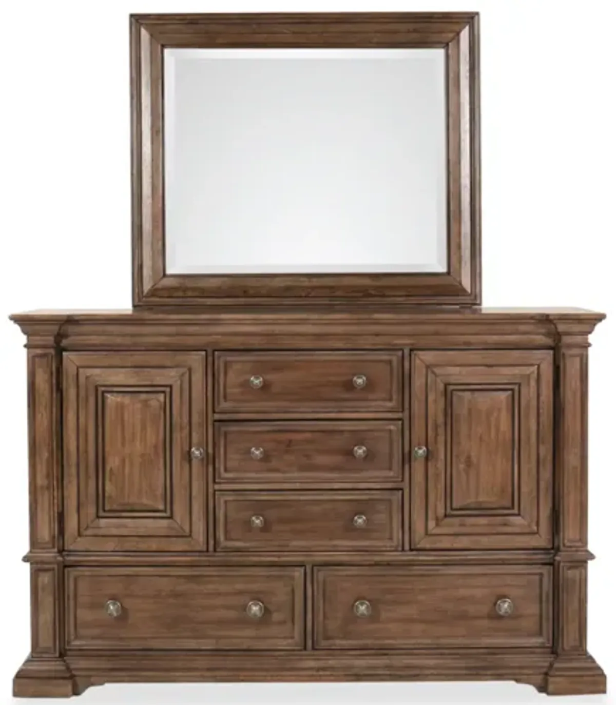 Woodbury Dresser & Mirror